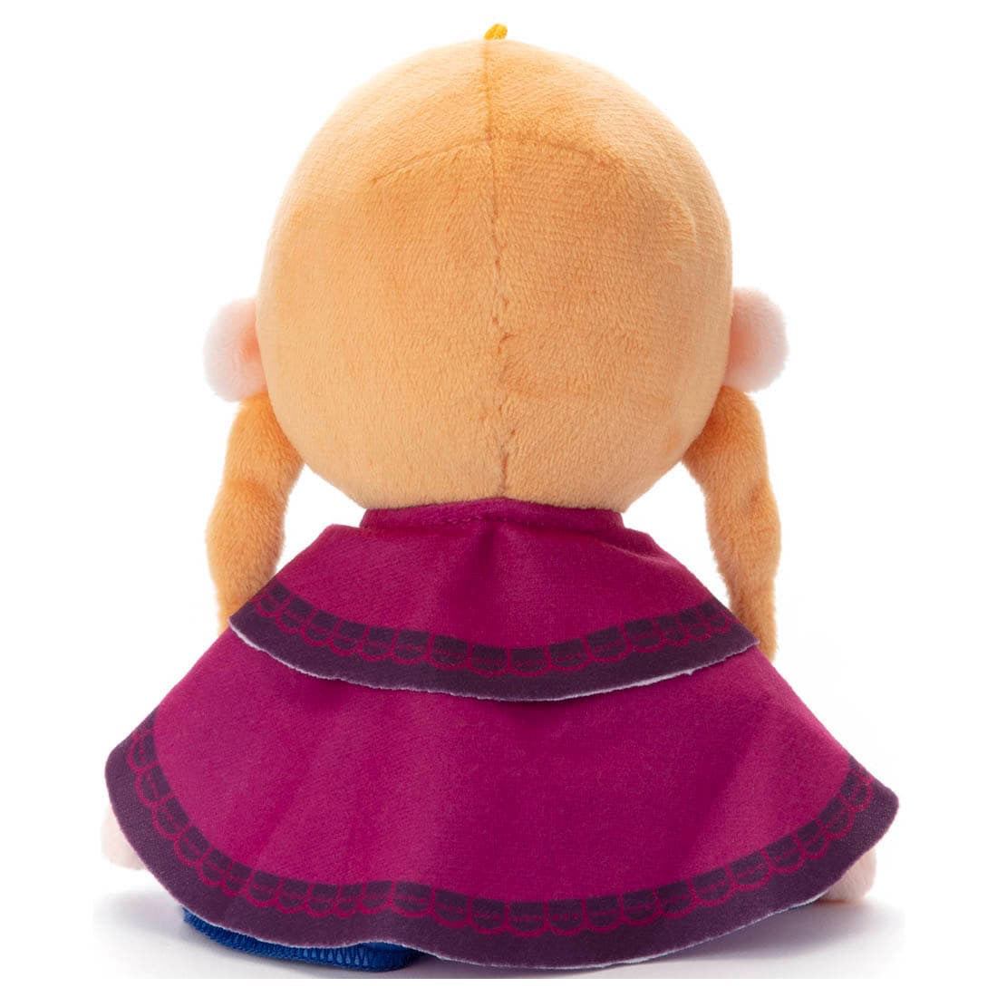 アナと雪の女王<アナ>誕生日や七五三のお祝いやプレゼントに♪ - ビーンズコレクション_アナと雪の女王<アナ>のぬいぐるみが運ぶ♪ワンバルーンセット <補充用ヘリウムガス付>