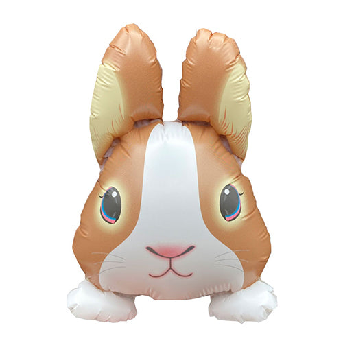 【選択用スティックバルーン】STUSミニうさぎ NO.49ちゃいろダッチ 14cm◆