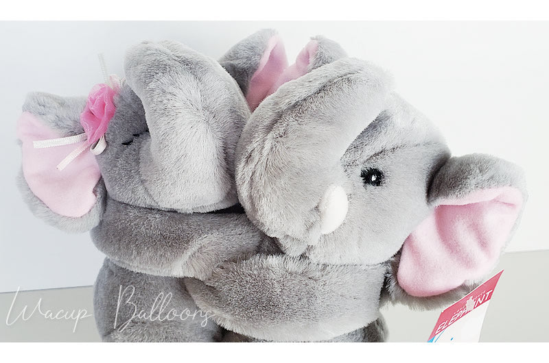 【選択用ぬいぐるみ】ペア&キス<ぞう>