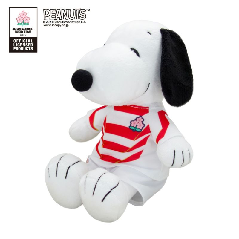 野球好き サッカー好き ラグビー好き スポーツ好きさんに 日本代表 スヌーピー プレゼント - ぬいぐるみバルーンラッピングギフト:スヌーピー 選べる日本代表【スター赤青】