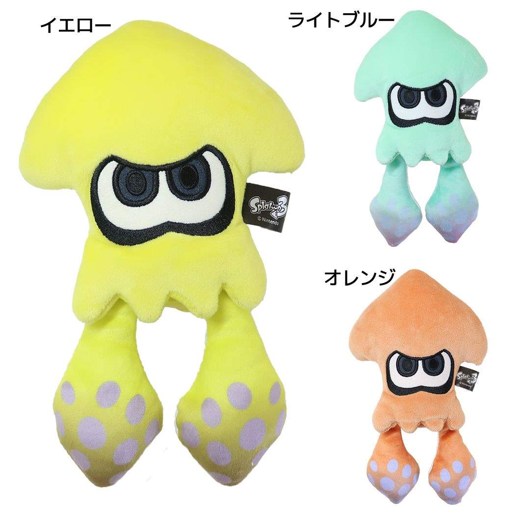 スプラトゥーン  クリスマスプレゼント サンタ帽子付き ぬいぐるみ   小さめ お手頃 バルーンギフト - ミニバルーン星型キャンディ＆サンタ帽子付スプラトゥーン<本州送料無料>