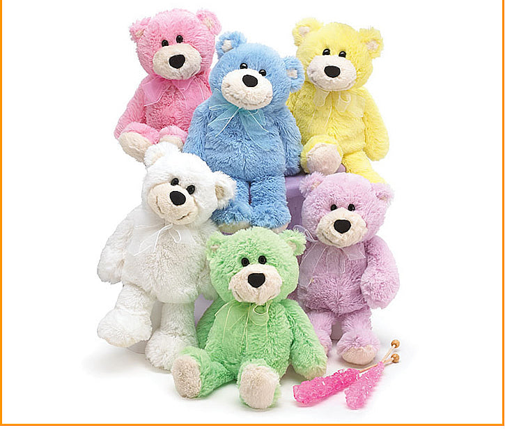 豪華で可愛すぎるパステカラーのぬいぐるみバルーンギフト!開店祝・開院祝・周年記念日に- ぬいぐるみバルーンラッピングギフト:ケーキベア全員集合