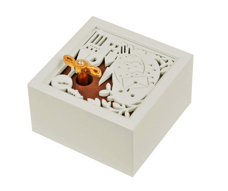 重りにプチギフトを♪ ハリーポッターのテーマ 縁起物 運気 幸運 グッズ - OPオルゴール:ふくろう 曲名:ハリーポッターのテーマ<バルーンセットに追加なら送料無料>