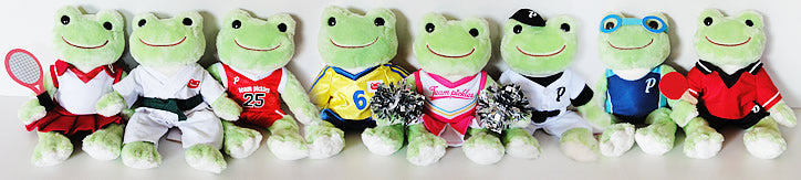 【残1個】【選択用ぬいぐるみ】かえるのピクルス☆グリーン<野球>