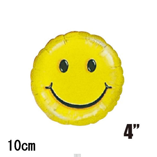 【選択用スティックバルーン】STOTスマイルイエロー 10cm★