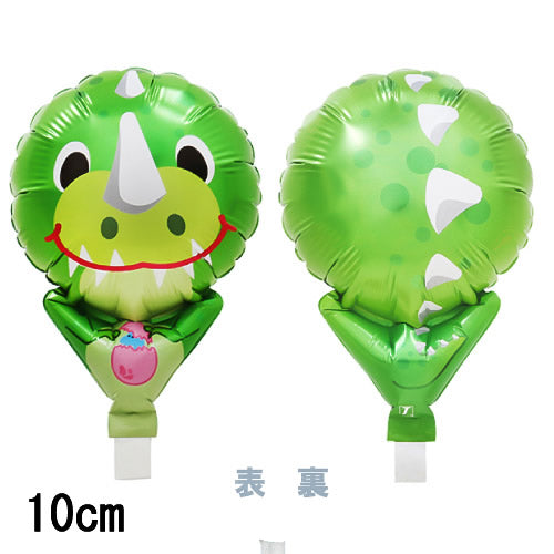 【選択用スティックバルーン】STOTトリケラトプスグリーン 10cm★