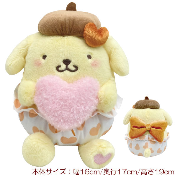【選択用ぬいぐるみ】サンリオ<ポムポムプリンSハートパンツ