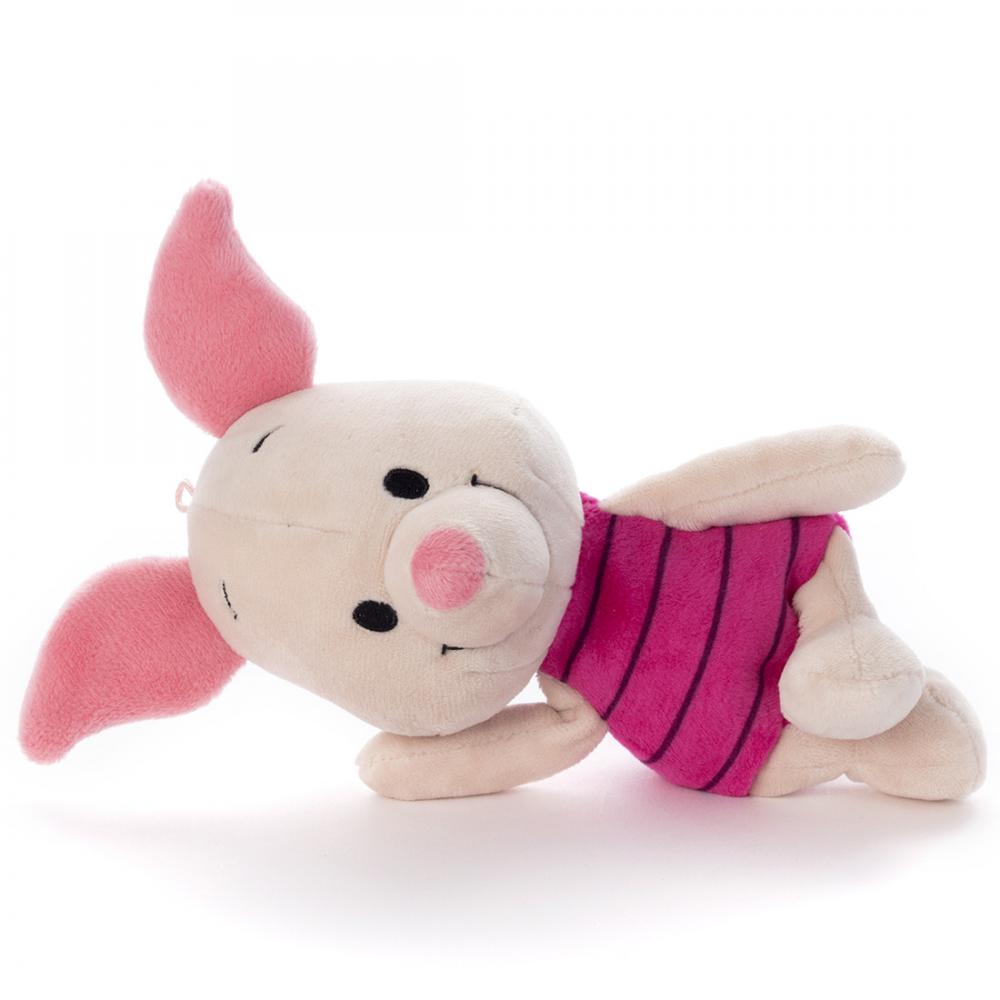 ピンクの耳が可愛いぶたのピグレット - 「ディズニービーンズ<ピグレット>」のぬいぐるみが運ぶ♪2バルーンインプチセット<補充用ヘリウムガス付・本州送料無料>