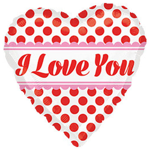 【選択用バルーン】LVレッドドッツリボン★