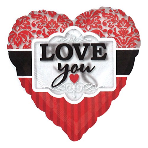 【選択用バルーン】LVマジレッドダマスク★