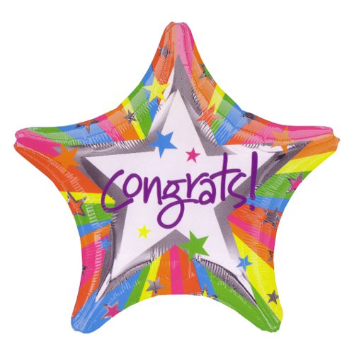 【選択用バルーン】 CGカラフルスター★