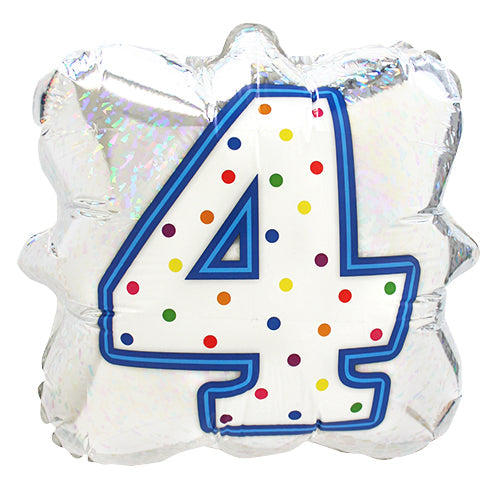 【選択用バルーン】NOパズルエイジ ”4”★