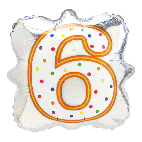 【選択用バルーン】 NOパズルエイジ ”6”★