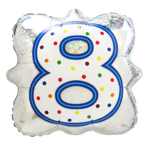 【選択用バルーン】 NOパズルエイジ ”8”★