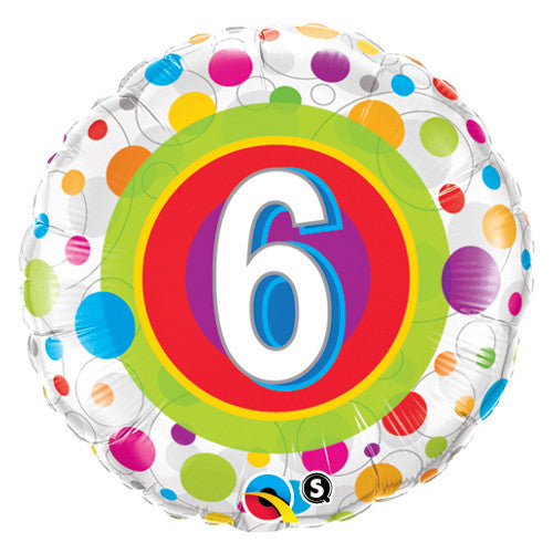 数字バルーンを追加【NOドットエイジ ”6”★】