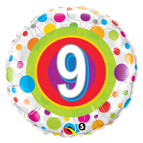 数字バルーンを追加【NOドットエイジ ”9”★】