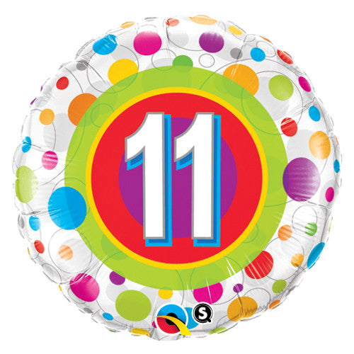 【選択用バルーン】NOドットエイジ ”11”★