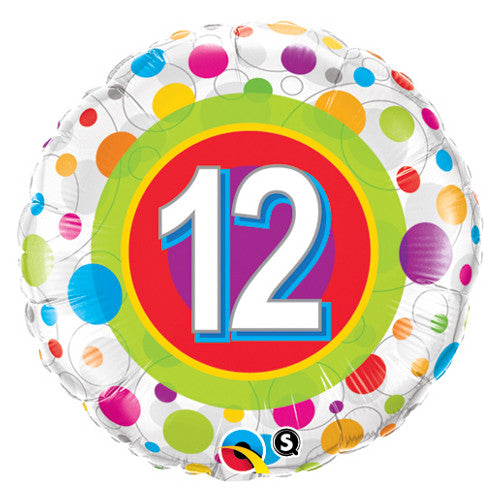 【選択用バルーン】NOドットエイジ ”12”★