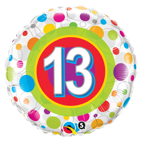 【選択用バルーン】NOドットエイジ ”13”★