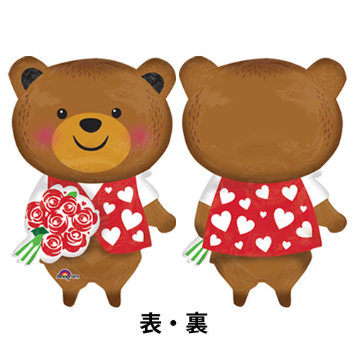 バルーンを追加【SHベアウィズローズ】