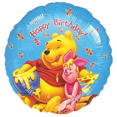 バルーンを追加【HBプーハニー★】 (バースデー用)