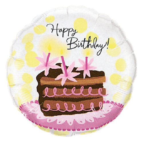 【選択用バルーン】 HBチョコケーキスライス★