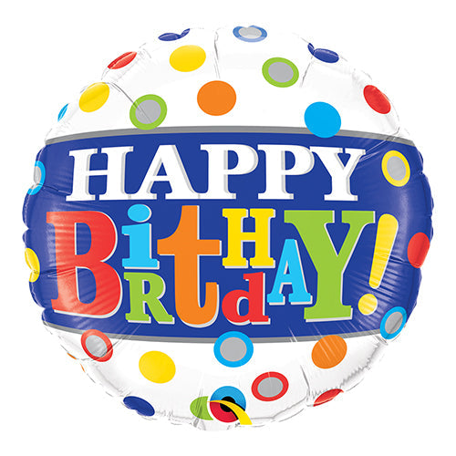 【選択用バルーン】HBバンドドッツ★