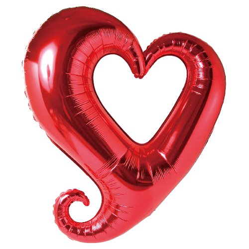 バルーンを追加【SHチェーンハート レッド】