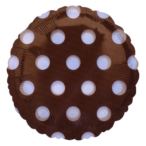 バルーンを追加【NMマジドット ブラウン★】