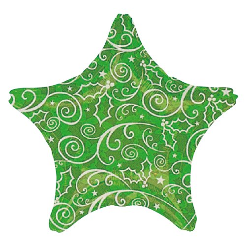 【選択用バルーン】 XMグリーンパターンスター★