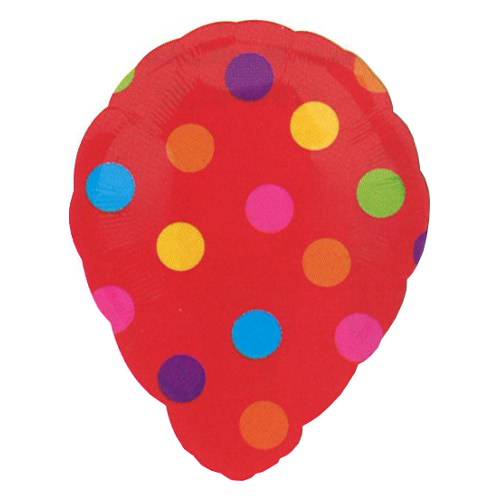 バルーンを追加【NMパーフェクト水玉レッド★】