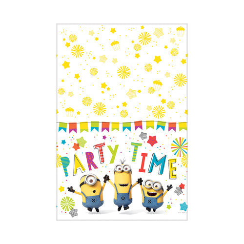 ミニオンズでパーティー! 【OPプラスティックテーブルカバー:ミニオンズ】<セットに追加なら送料無料>