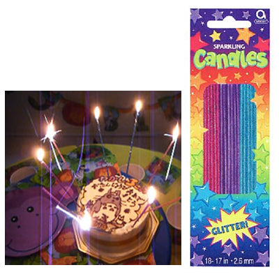 火花がでるスパークキャンドル【OPスパークリングキャンドル(18本入)】<セットに追加なら送料無料>