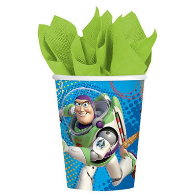 バルーンとお揃いにしてテンションUP☆【OP紙コップ:トイストーリーバズ】<セットに追加なら送料無料>