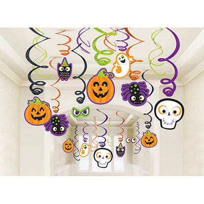 ハロウィンの飾りを天井に吊るしてハッピーハロウィン!OPハンギングスィル:ファミリーフレンドリー】<セットに追加なら送料無料>