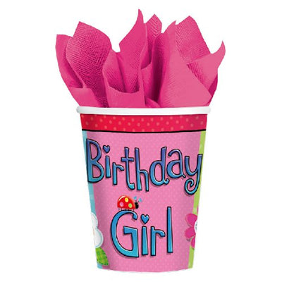 バルーンとお揃いいすればSNS映え♪【OP紙コップ:ガーデンガール】<セットに追加なら送料無料>