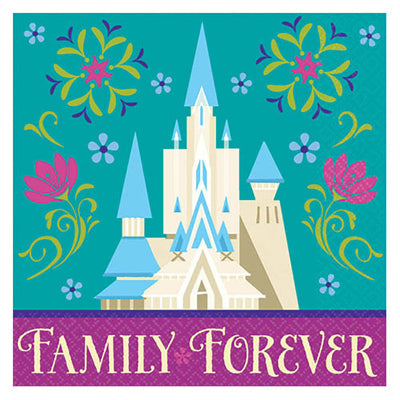 家族のパーティにアナ雪の世界へ♪【OP紙ナプキン:アナと雪の女王】<セットに追加なら送料無料>