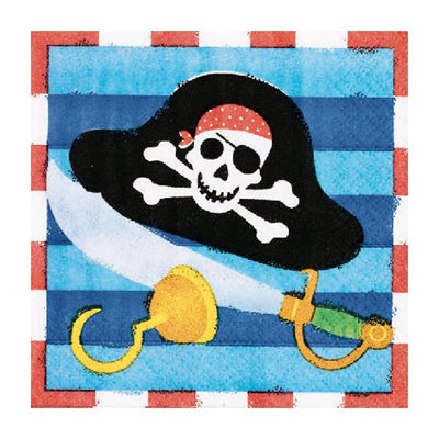 並べるだけで海賊パーティ!【OP紙ナプキン:パイレーツ】<セットに追加なら送料無料>