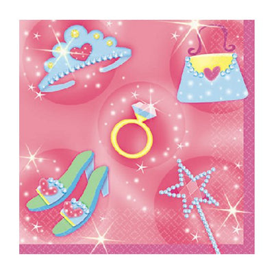 プリンセスのためのパーティに!【OP紙ナプキン:プリンセス】<セットに追加なら送料無料>