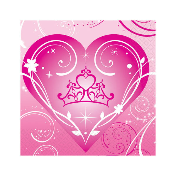 女の子が集まればプリンセスパーティの始まり♪【OP紙ナプキン:ディズニープリンセススパークル】<セットに追加なら送料無料>