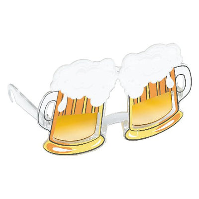 ビール型のサングラス!?お酒好きの人にかけちゃおう♪【OPサングラス:ビール】<セットに追加なら送料無料>