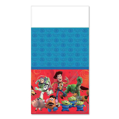 これ一つで一気にトイストーリーの世界に!【OPプラスティックテーブルカバー:トイストーリー】<セットに追加なら送料無料>
