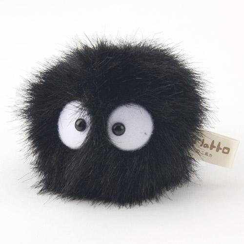 結婚式 電報 ぬいぐるみ ジブリ 大トトロ&まっくろくろすけ ペア 花束 ギフト - 結婚祝いレースホワイト:ミニバルーン花束付お手玉大トトロ&まっくろくろすけ