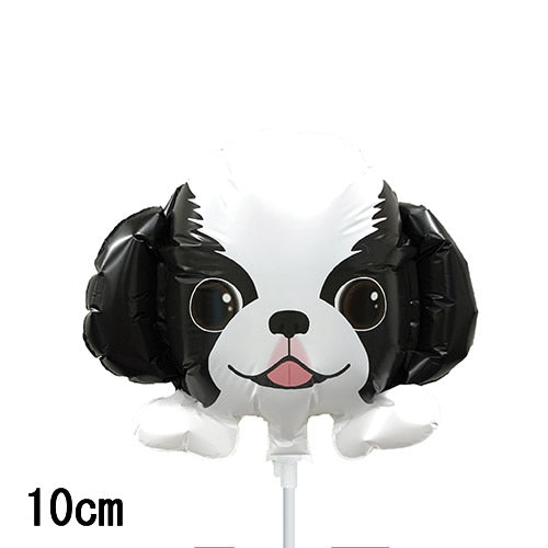 【選択用スティックバルーン】STWNミニわんこ NO.13 ちん 14cm◆