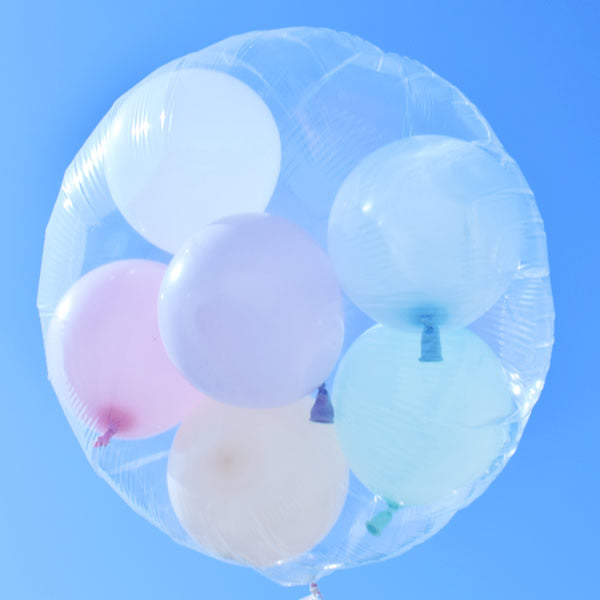 バルーンを追加【透明バルーン プチエル【L】マカロン◆】