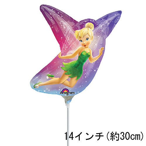 【選択用ミニシェイプバルーン】 ティンカーベル ピクシーダスト 30cm