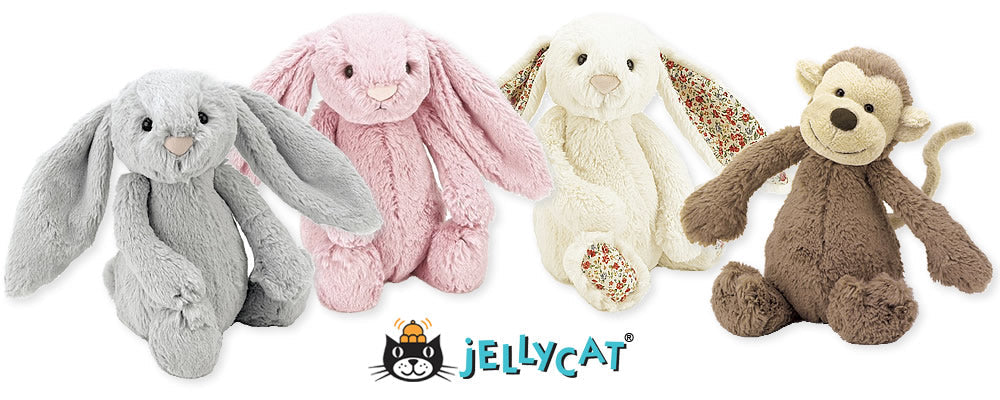 ジェリーキャット 出産祝い ギフトセット 100日祝い バルーン ぬいぐるみ うさぎ サル jellycat ー 選べる!ジェリーキャットJELLYCATのぬいぐるみが運ぶ♪2バルーンセット