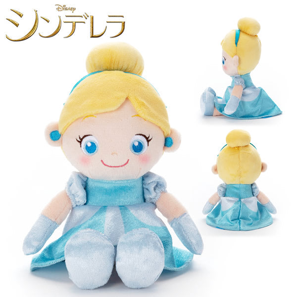 シンデレラ エルサ アナ雪 アナと雪の女王 ディズニー 誕生日プレゼント 結婚祝い 電報 - ぬいぐるみバルーンラッピングギフト【選べる9インチバルーン&選べるぬいぐるみ】エルサorシンデレラ