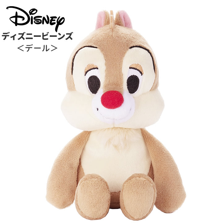 ディズニー|チップ&デールぬいぐるみ&バルーン電報 - ディズニービーンズ<チップ&デール>のぬいぐるが運ぶ♪ワンバルーンセット<補充用ヘリウムガス付>