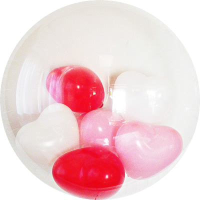 バルーンを追加【プチエル 3色ハート◆】